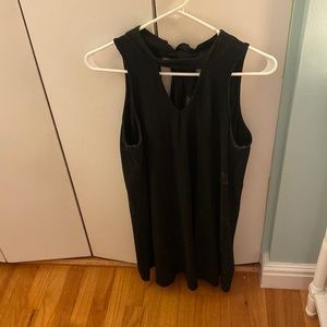 Black flowy dress